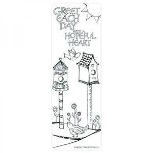 Coloring Bookmark - Birdhouse – WellspringGift