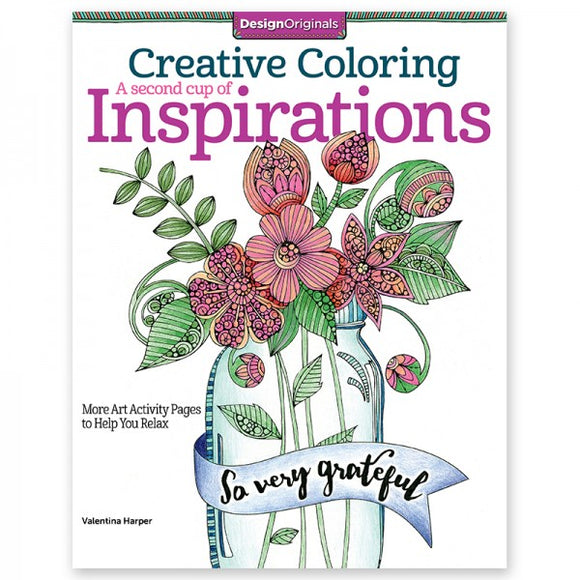 Coloring Book - Creative Coloring - A Second Cup