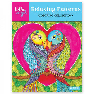 Coloring Book - Hello Angel - Relaxing Patterns