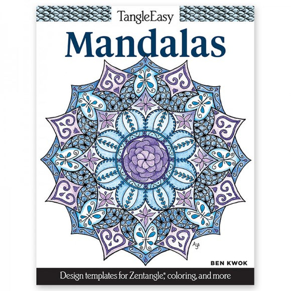 Coloring Book - TangleEasy - Mandalas