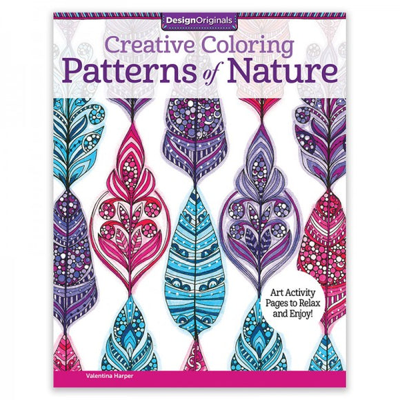 Coloring Book - Creative Coloring - Patterns of Nature