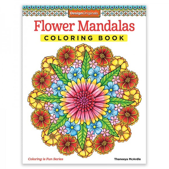 Coloring Book - Flower Mandalas