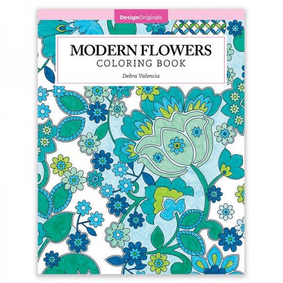 Coloring Book - Modern Flowers