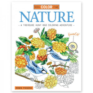 Coloring Book - Seek, Color, Find - Nature