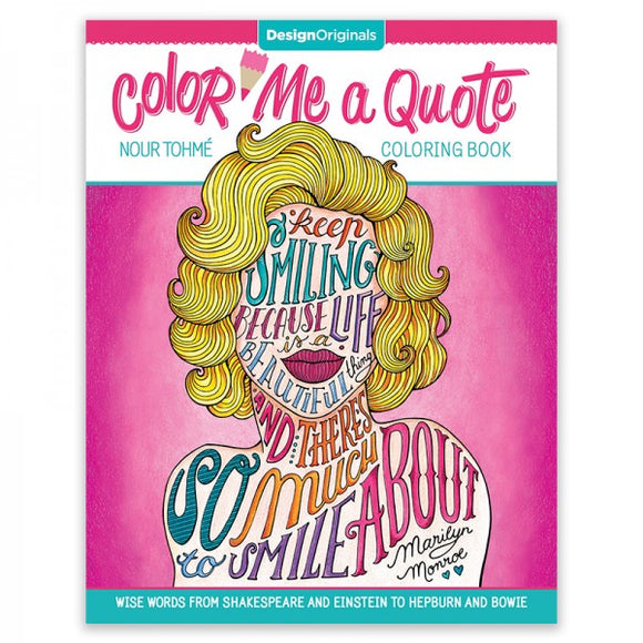 Coloring Book - Color Me a Quote