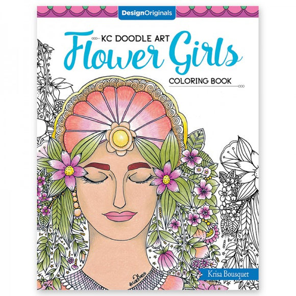 Coloring Book - Flower Girls